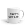 Wide Eyed "Create Community" Ceramic Mug