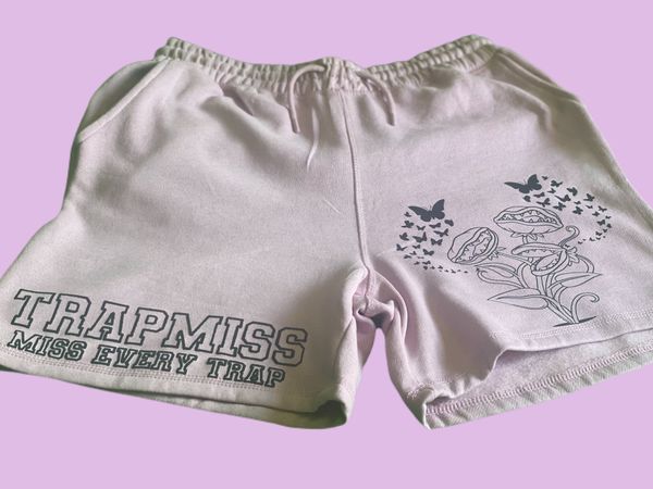 Trapmiss Errand Shorts Pink/Black