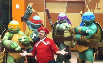 Live Shot from TMNT show
