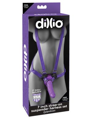 Dillio Suspender Harness Set with 7