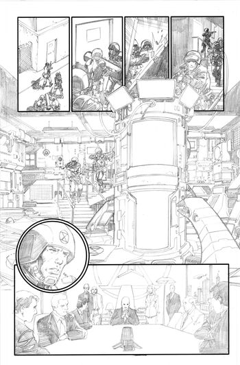 Fortress of the Future Race page 2 pencils
