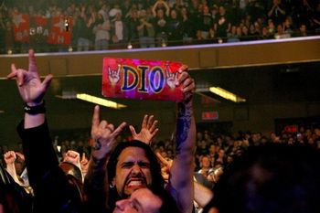 Radio City Music Hall in 07. This license plate was featured in the "Dio Live In NYC" and "Heaven & Hell Live At Radio City Music Hall" DVDs.
