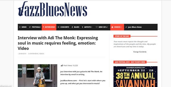 Interview with Boston-based Jazz Blues News