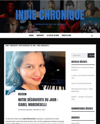 Indie Chronique Review page 1
