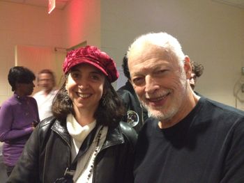 with the one and only David Gilmour
