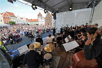 Premiere of my Suite GOD IS NOW, Greifswald, 2012
