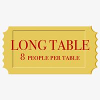 Long Table (Pavilion 8 People)