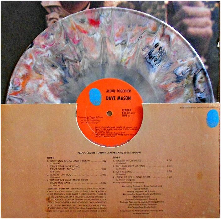 Hot Platters: Alone Together - Dave Mason (Blue Thumb Records, 1970)