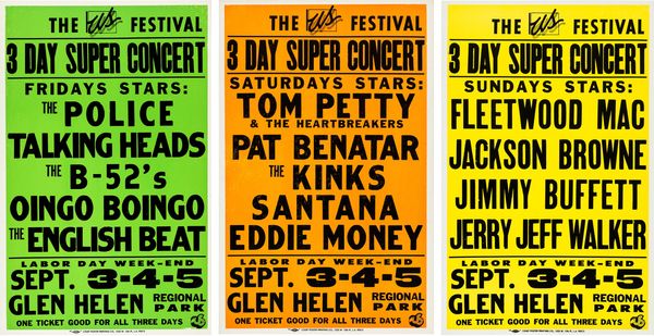 Us festival deals 1982