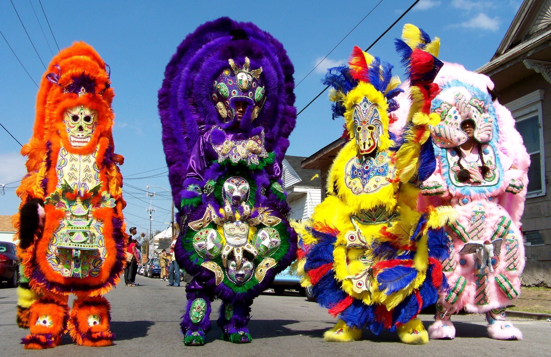 How the “Mardi Gras Indians” Compete to Craft the Most Stunning Costumes