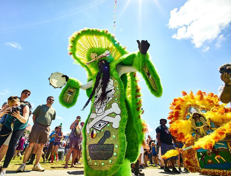 How the “Mardi Gras Indians” Compete to Craft the Most Stunning