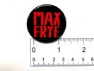 "Max Frye" Round Pin