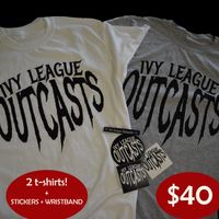Ivy League Outcast PACK (2 T-Shirts + Stickers + Wristbands)