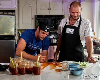  Make your own Bloody Mary as well as other fun interactive meal sessions