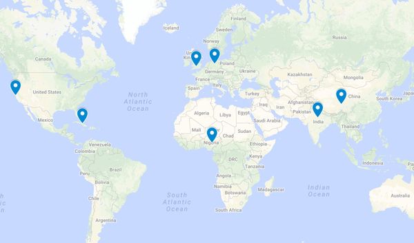 Outpost clients around the world