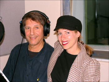 Peter Coyote and Tiffany Shlain

