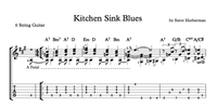 Kitchen Sink Blues (PDF in Std. notation and TAB) 