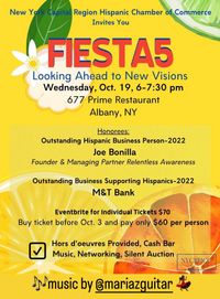 New York Capital Region Hispanic Chamber of Commerce : Fiesta 5