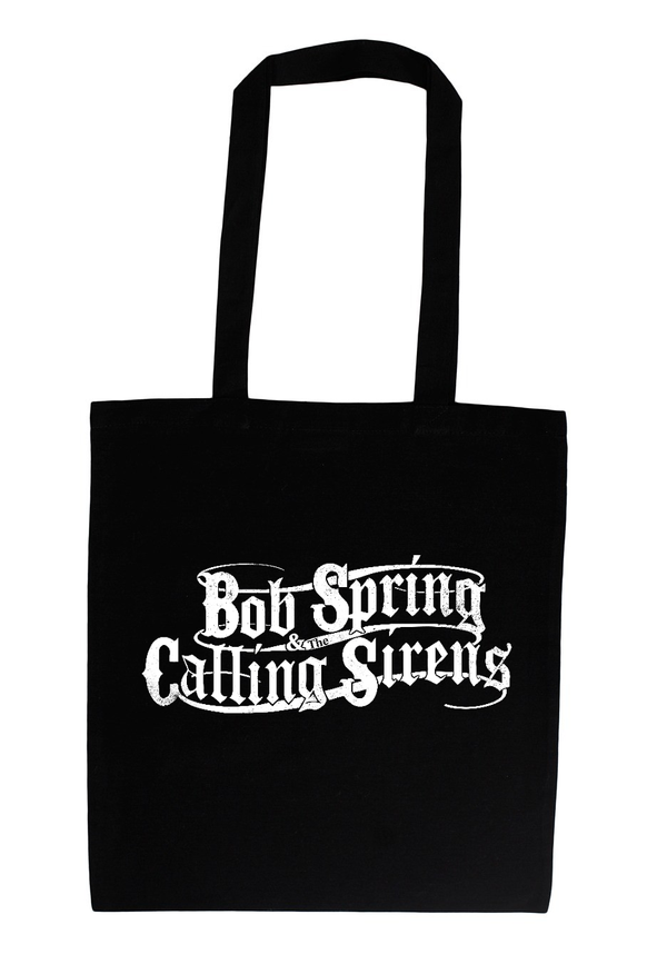 Bob Spring & The Calling Sirens Tote Bag Black