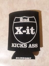 2nd X-it Logo Can Koozie $5.00 