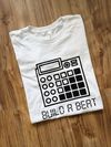 "Build A Beat" WHT t-shirt