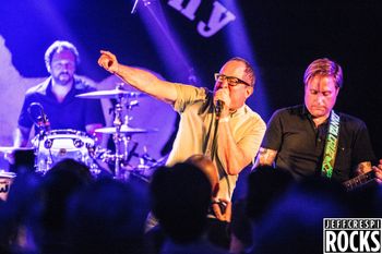 Craig Finn & Tad Kubler of The Hold Steady & Randy Schrager (by Jeff Crespi)
