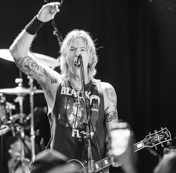 Duff McKagan of Guns N Roses [photo by Brian Berson]
