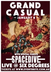 Grand Casual & Spacedive Live at Six Degrees Albany