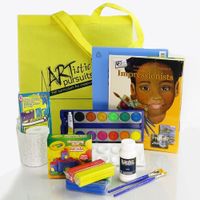 K-3 Vol. 6 Art of the Impressionists art curriculum with Blu-ray and DVD plus K-3 Vol. 6 Art Supply Pack