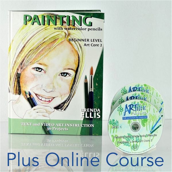 ART CORE 2, Painting with Watercolor Pencils + [ONLINE COURSE]