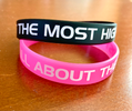 All About The Most High Wristband (set of 2)