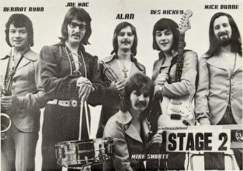Alan and Stage 2, 1975
