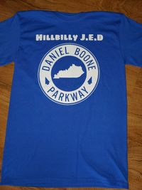 Daniel Boone Parkway (Kentucky Blue) T-Shirt 
