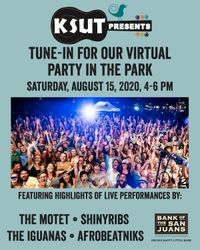 Afrobeatniks featured on 2020 KSUT Virtual Party in the Park with the Motet, the Iguanas, and the Shiny Ribs