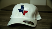 White Texas Emblem Hat