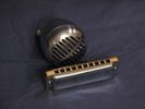 Twin Tone Microphone w/Top Drawer Shure BLACK Label Controlled Reluctance Element