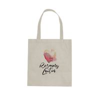 White 'Canvas' Flower Tote