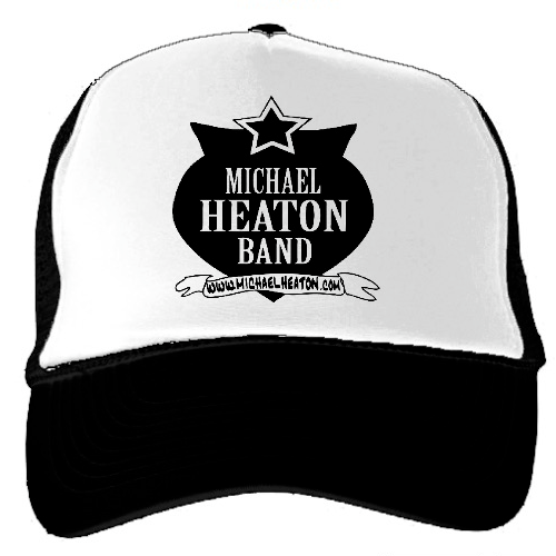 Michael Heaton Band Trucker Hat Black and White