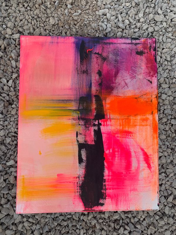 * SOLD  "The Space Between The Words" - The Space Between  The Words Series - 24 x 30