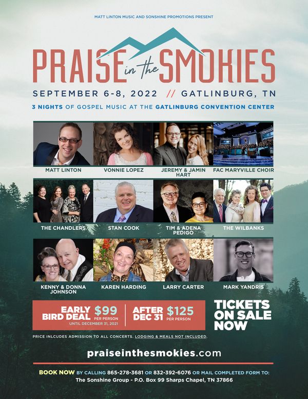 Praise Events Praise In The Smokies