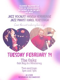 Valentine’s at the Oaks: Vocal Jazz Duo