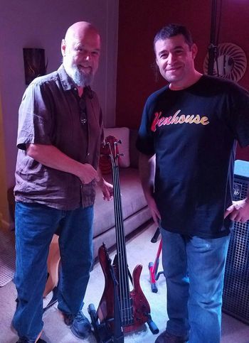 with Andy West of the Dixie Dregs
