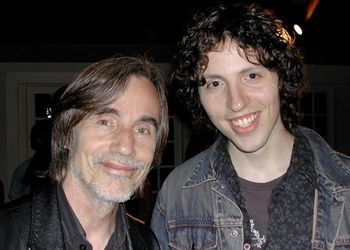 with Jackson Browne
