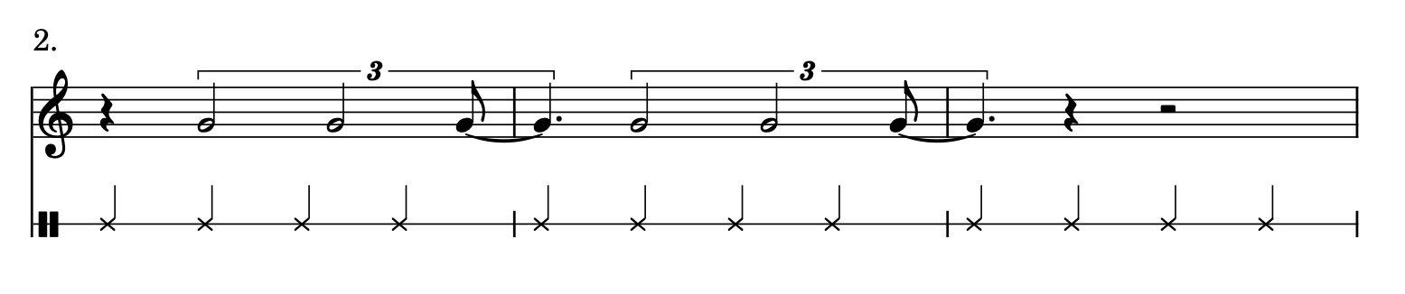 Displaced Polyrhythm