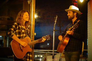 With Ryan Cook at Sip Cafe, Yarmouth, 2017
