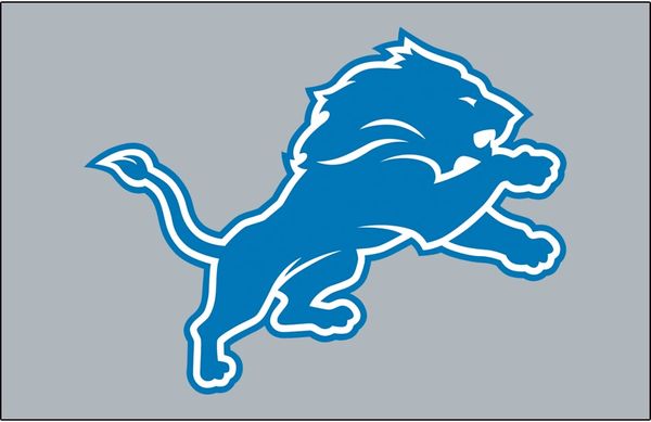 Detroit Lions Grey Background