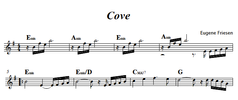 Cove - lead sheet