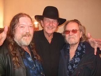 Bowden and Williamson at the New Morning club in Paris.. with Tony Joe White