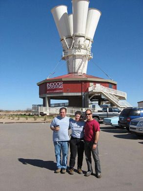 2007 - Our skydiving friend, LaDonna Rice thought we would enjoy the gift of flight. We weren't quite ready to jump out of an airplane yet, but we loved the experience of flying in the wind tunnel in Eloy, Arizona
