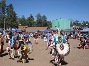 2006 - Pinetop AZ - We have had the honor of attending many Apache Events, and
have always been moved by them, as we were at this year's
Pow-Wow
